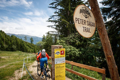 Für Downhill-Fans der Peter Sagan Trail in Lienz © TVB Osttirol / Erwin Haiden