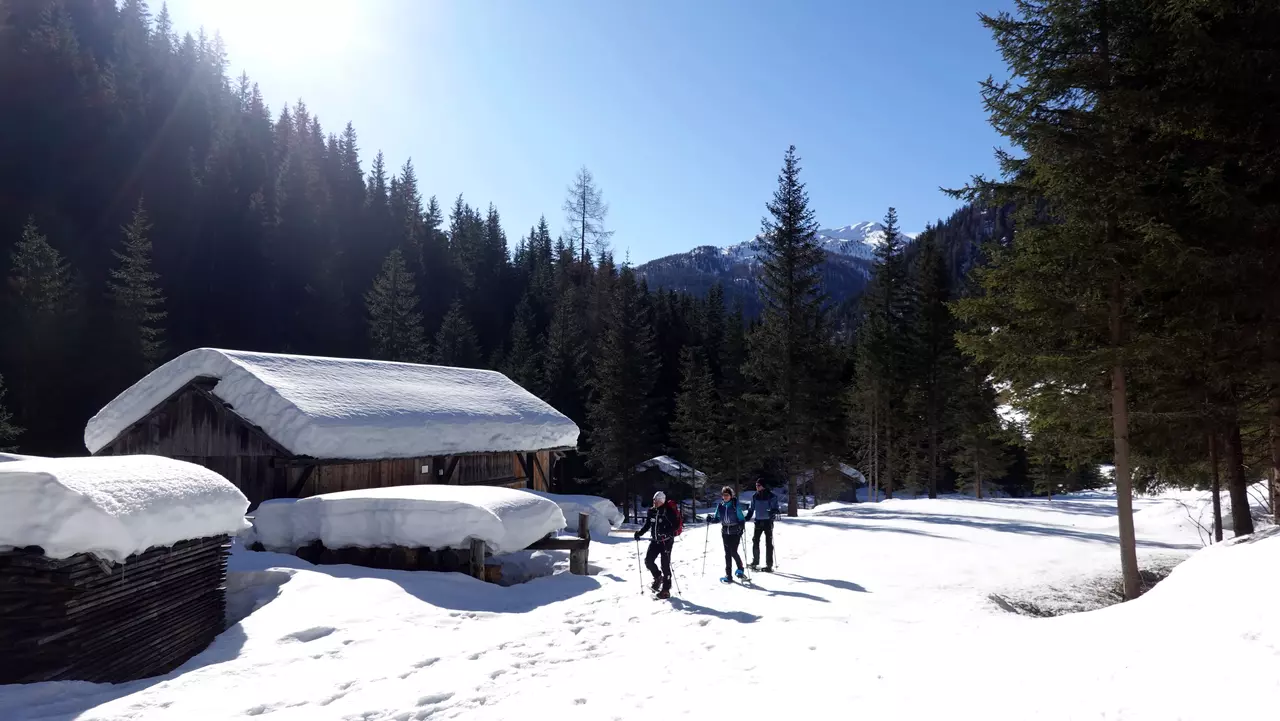 Winterwanderung in den Villgrater Bergen © TVB Osttirol / Christof Schett