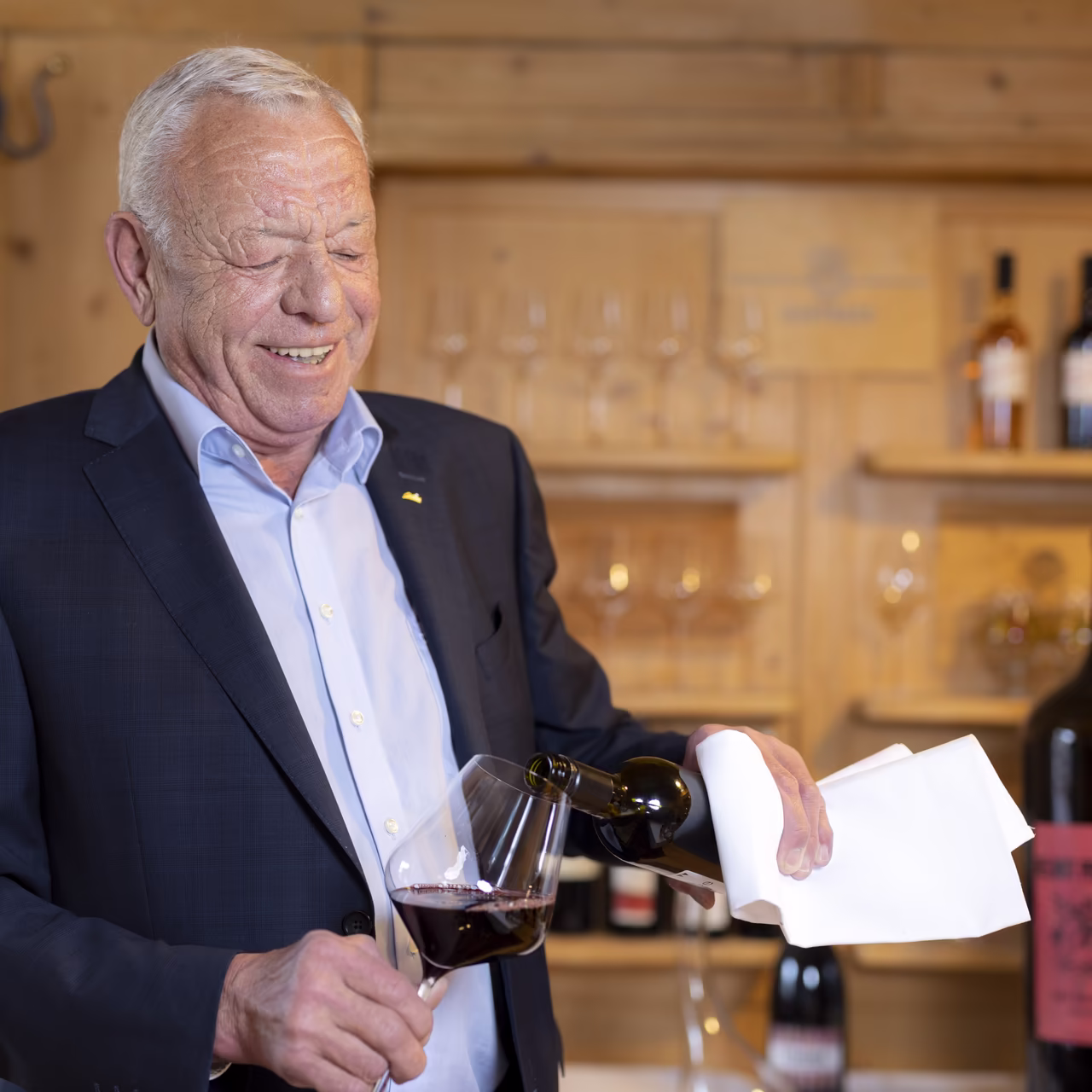 Seniorchef Pepo Winkler - Gastgeber & Weinkenner © Martin Lugger Seniorchef Pepo Winkler - Gastgeber & Weinkenner © Martin Lugger