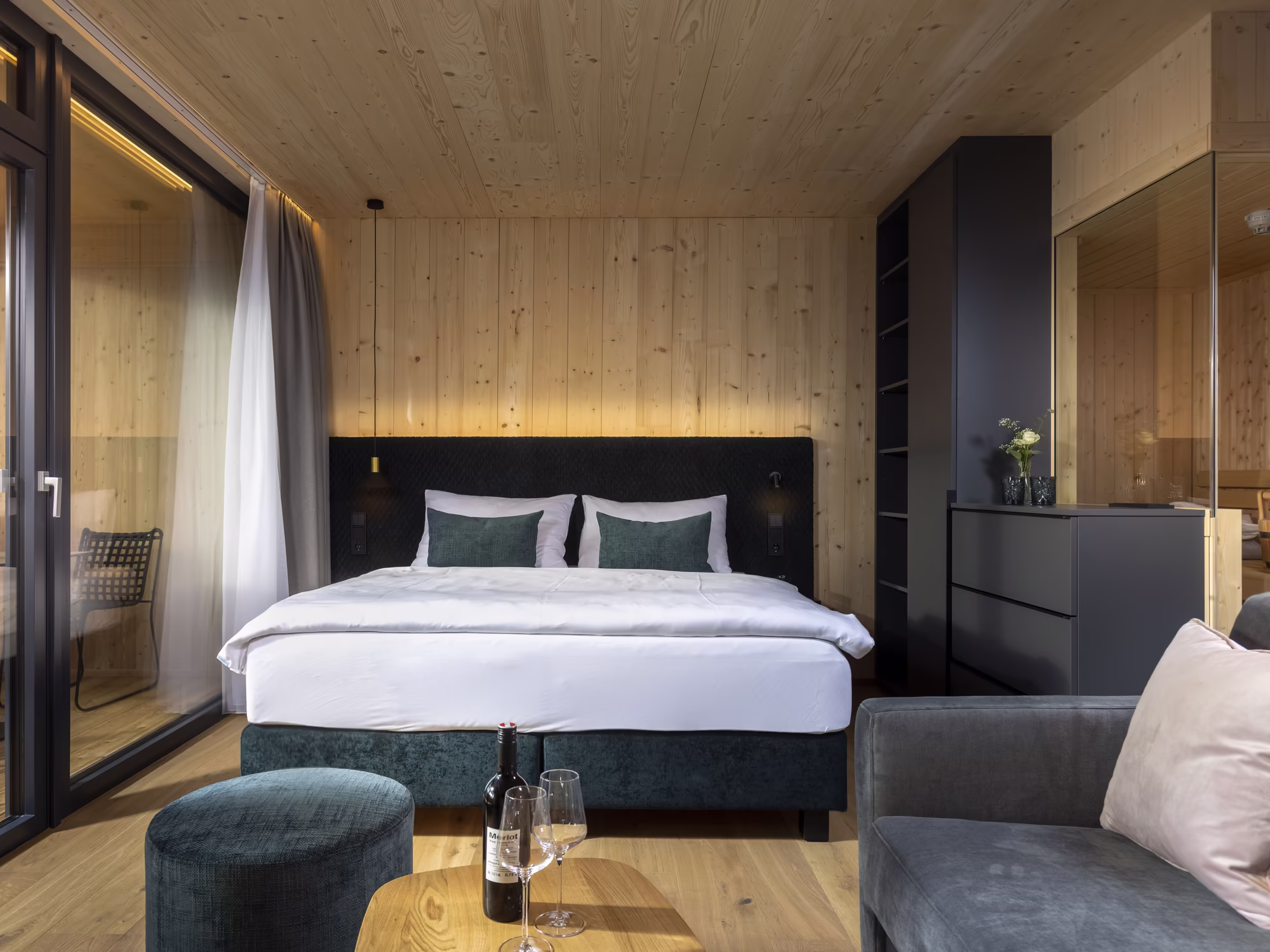 Natursuite mit Privatsauna im Dolomitenhof Tristach © Martin Lugger