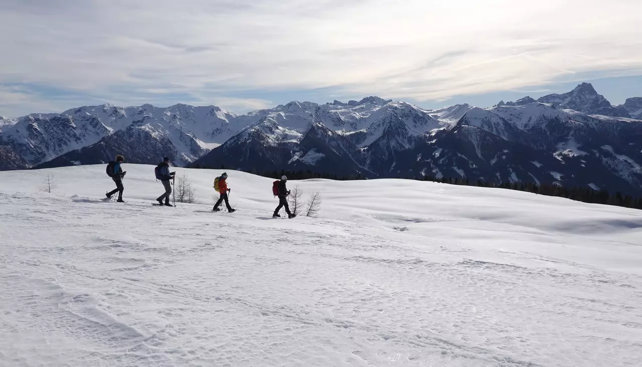 Schneeschuhwanderung im Villgratental © TVB Osttirol / Christof Schett