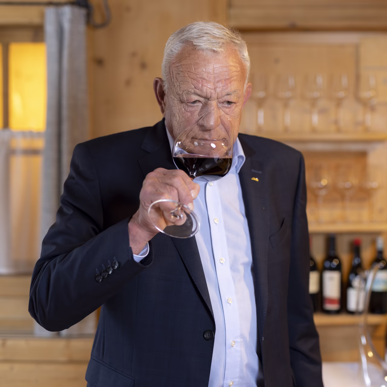 Weinkenner & Gastgeber Pepo Winkler © Martin Lugger Weinkenner & Gastgeber Pepo Winkler © Martin Lugger