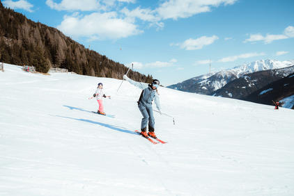Pistenspaß im Kinderland Obertilliach © TVB Osttirol / Elias Bachmann
