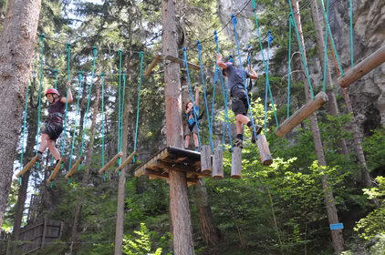 Hochseilgarten Galitzenklamm © TVB Osttirol / Isep CK