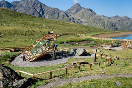 Wassermythos Ochsenlacke, Brunnalm Bergwasserparadies St. Jakob | © TVB Osttirol, Kleinlechner Armin 